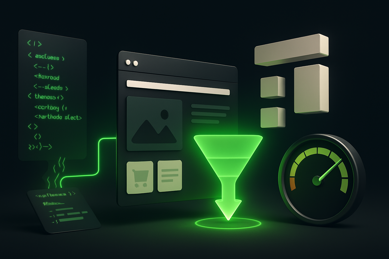 Shopify e-commerce platform architecture visualization