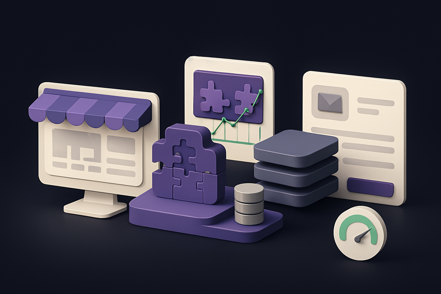 WooCommerce WordPress platform visualization