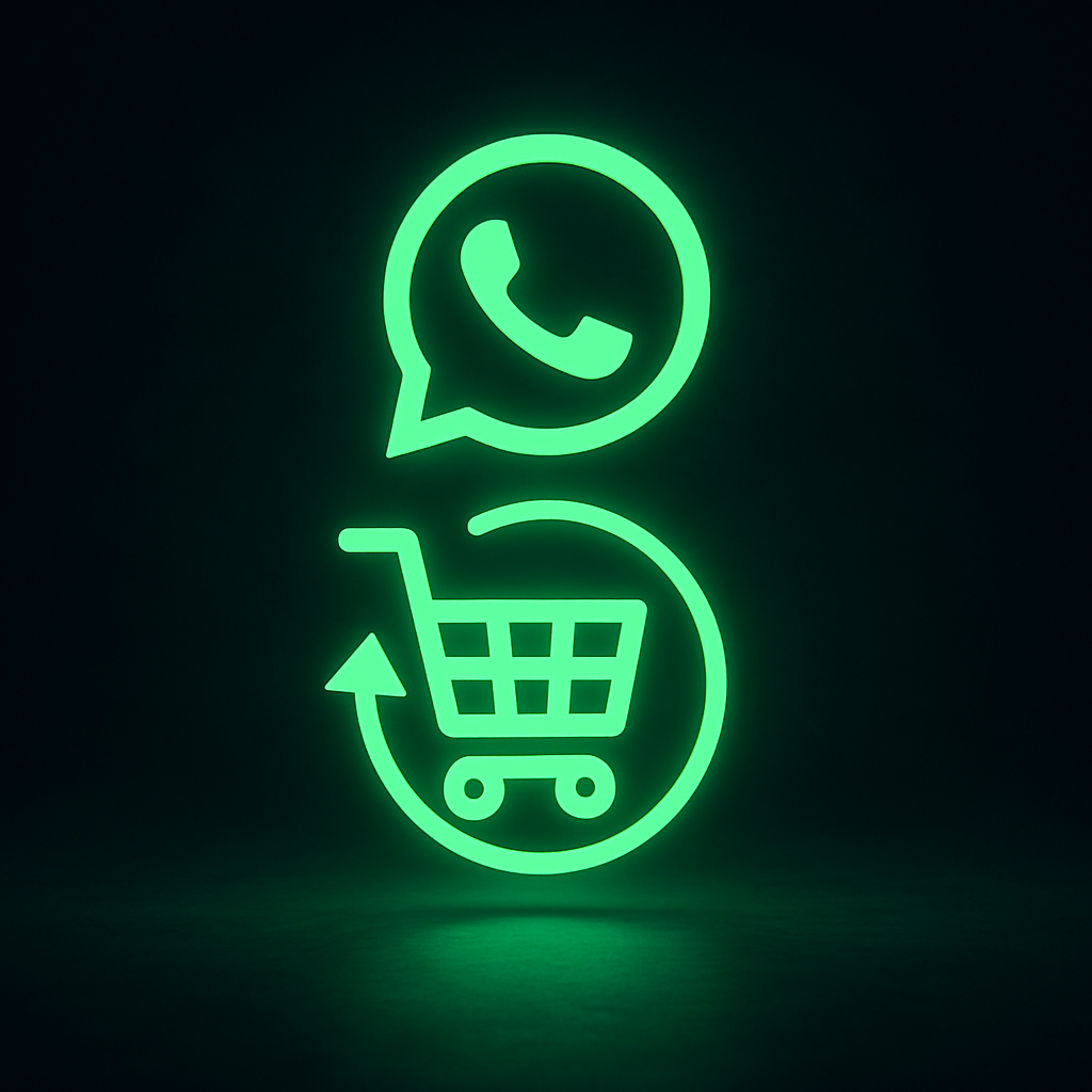 Recuperação de carrinho abandonado via WhatsApp
